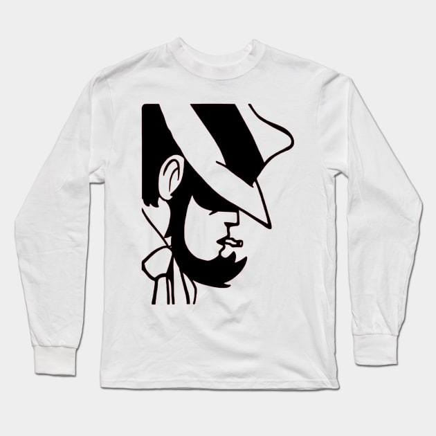 Daisuke Jigen Long Sleeve T-Shirt by OtakuPapercraft